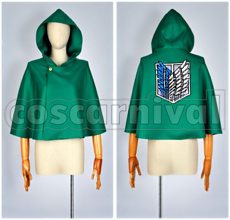 Titan Cloak Embroidered Version Cosplay cosplay costume from Attack on, detail-1