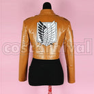 Survey Corps cosplay costume from Attack on Titan, back view