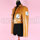 Training Corps cosplay costume from Attack on Titan, side view