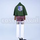 Survey Corps cosplay costume from Attack on Titan, back view 2