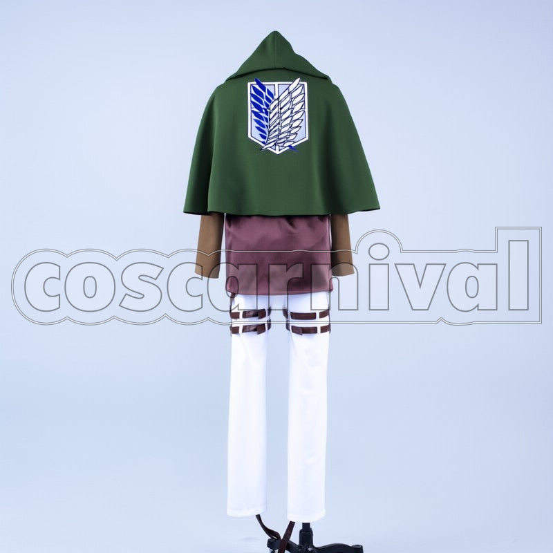 Survey Corps cosplay costume from Attack on Titan, back view 2