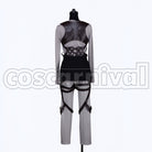 Training Corps Eren Yeager cosplay costume from Attack on Titan, back view 2