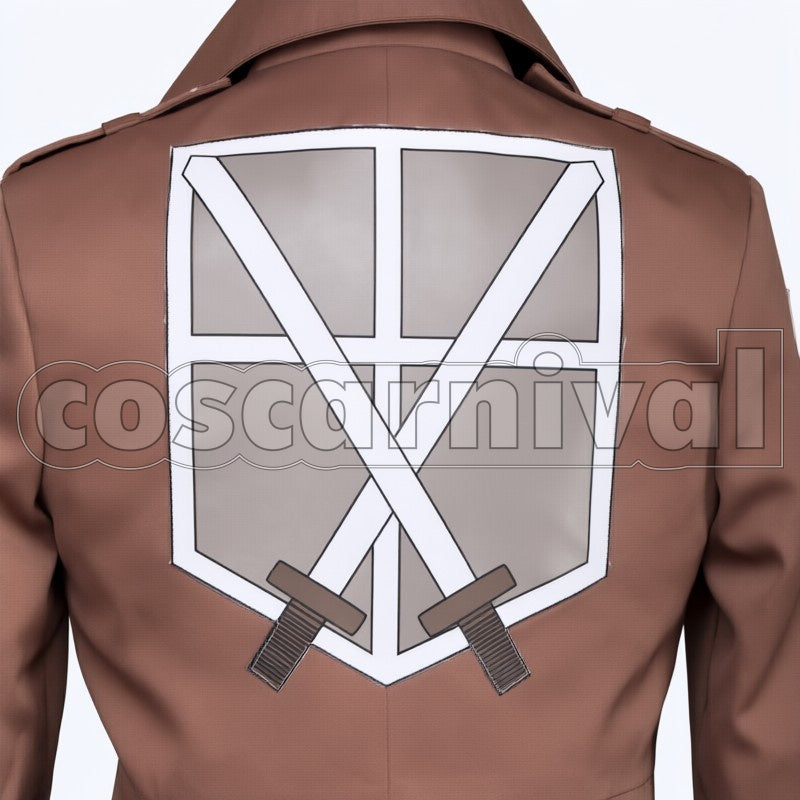 Training Corps Eren Yeager cosplay costume from Attack on Titan, detail-1