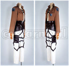 Titan Eren Yeager Survey Corps Uniform Embroidered Version Cosplay cosplay costume from Attack on, front view 2