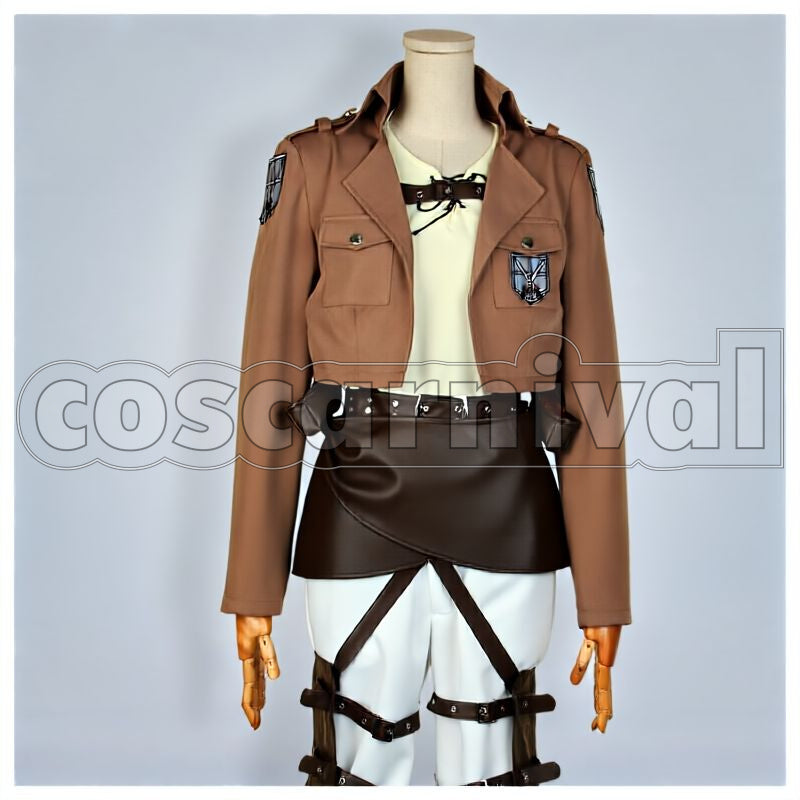 Titan Eren Yeager Training Corps Embroidered Version Cosplay cosplay costume from Attack on, front view