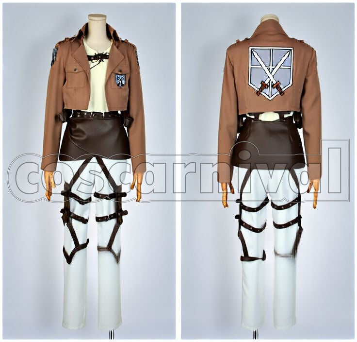 Titan Eren Yeager Training Corps Embroidered Version Cosplay cosplay costume from Attack on, detail-1