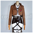 Titan Hannes Garrison Regiment Uniform Embroidered Version Cosplay cosplay costume from Attack on, front view 1