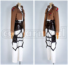 Titan Hannes Garrison Regiment Uniform Embroidered Version Cosplay cosplay costume from Attack on, front view 2