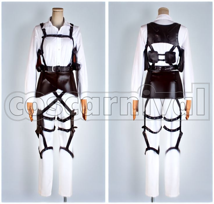 Titan Hannes Garrison Regiment Uniform Embroidered Version Cosplay cosplay costume from Attack on, detail-2