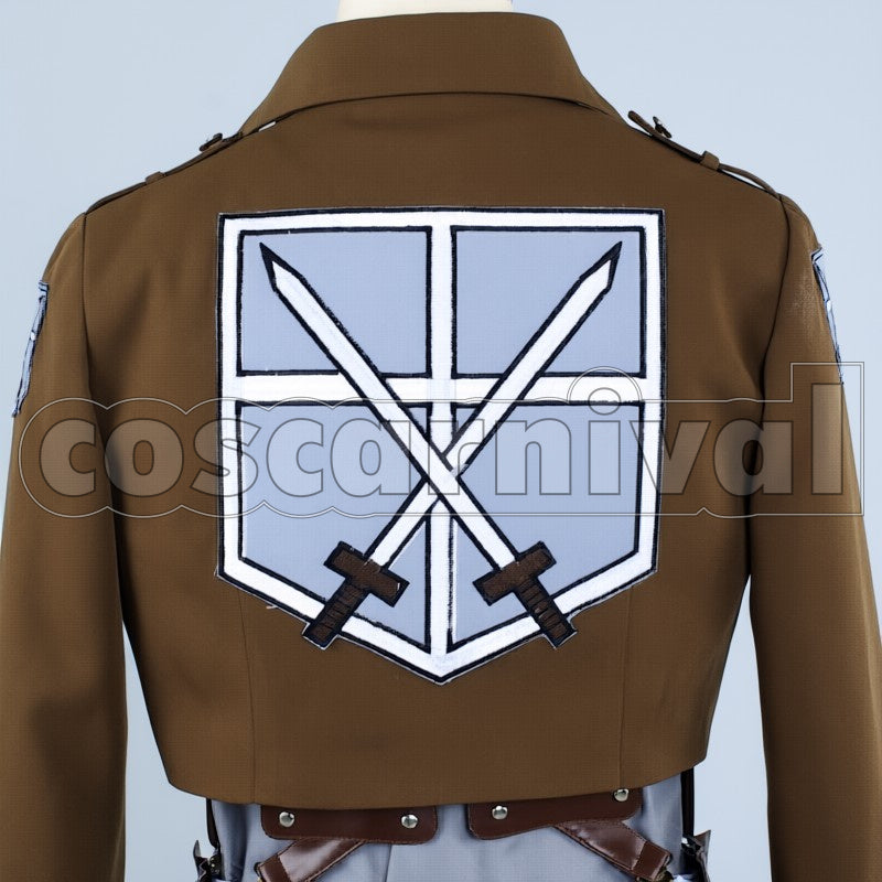 Survey Corps Jean Kirschtein cosplay costume from Attack on Titan, back view 3