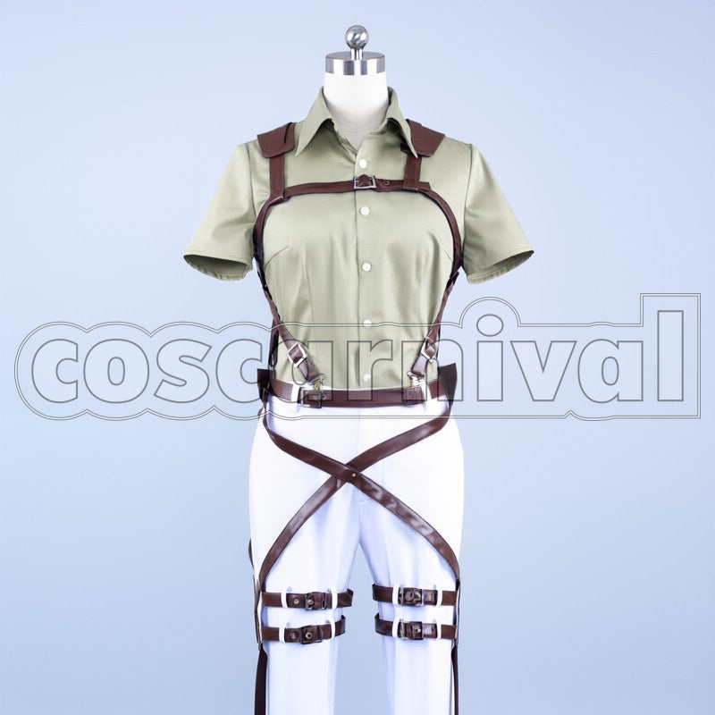 Survey Corps Jean Kirschtein cosplay costume from Attack on Titan, front view 2