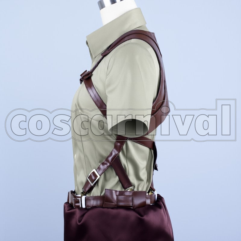 Survey Corps Jean Kirschtein cosplay costume from Attack on Titan, side view 2