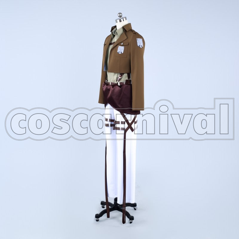 Survey Corps Jean Kirschtein cosplay costume from Attack on Titan, side view