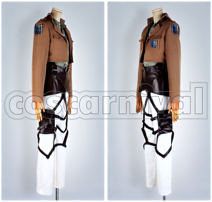 Titan Jean Kirstein Embroidered Version Cosplay cosplay costume from Attack on, side view
