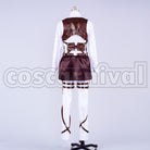 Survey Corps Levi cosplay costume from Attack on Titan, back view 2
