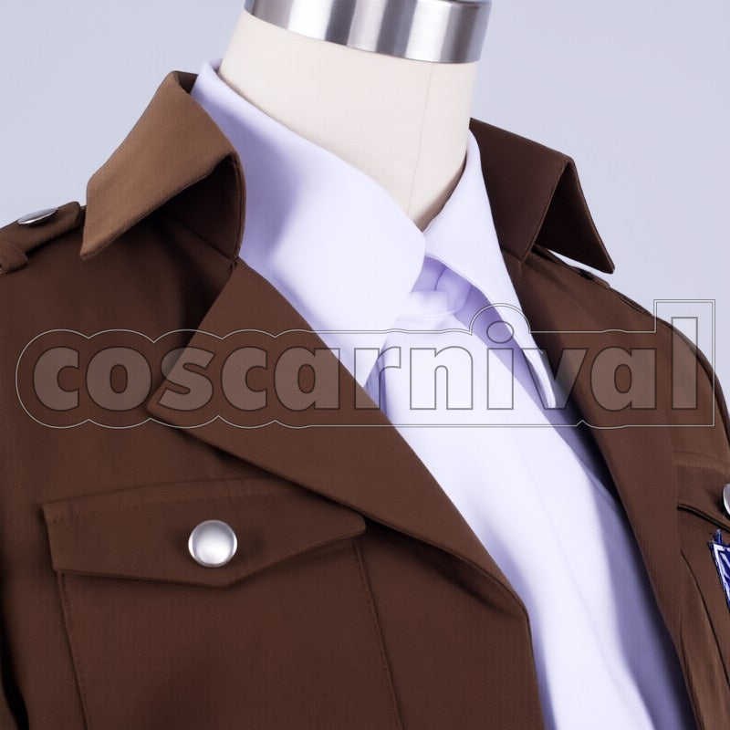Survey Corps Captain Levi cosplay costume from Attack on Titan, detail-2