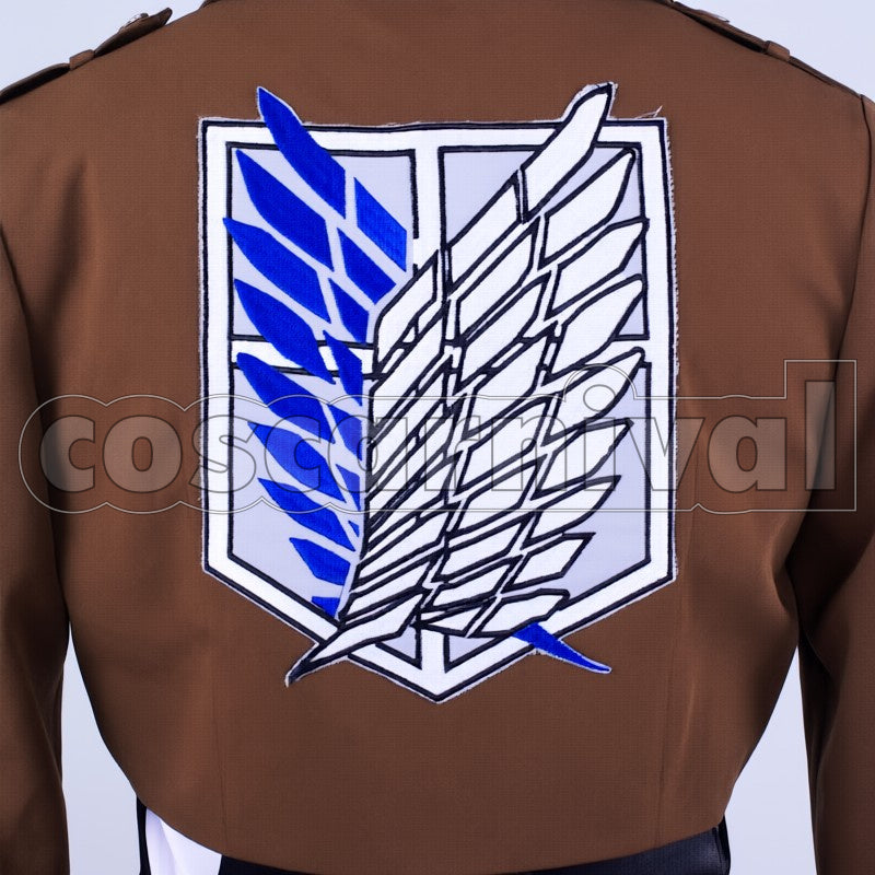 Survey Corps Captain Levi cosplay costume from Attack on Titan, detail-3