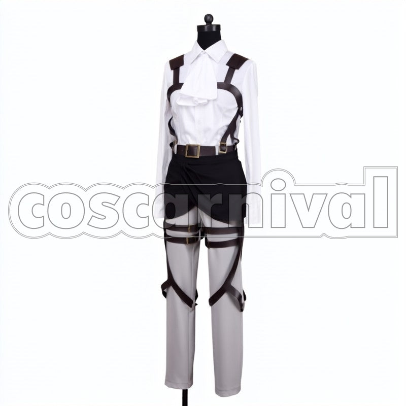 Survey Corps Levi cosplay costume from Attack on Titan, front view 4