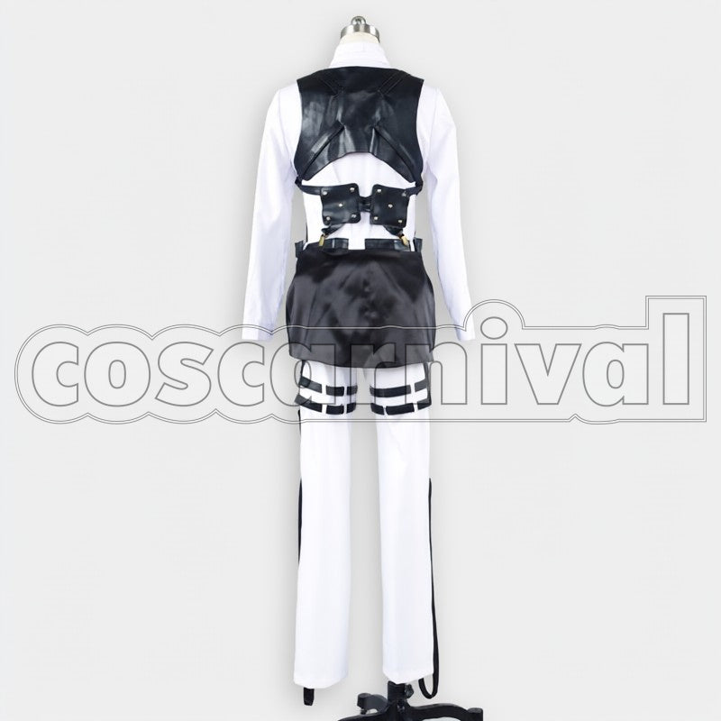 Survey Corps Captain Levi cosplay costume from Attack on Titan, back view 3