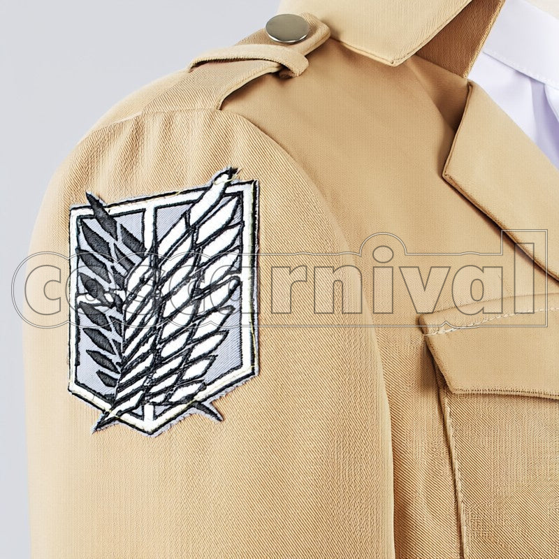 Survey Corps Captain Levi cosplay costume from Attack on Titan, detail-7