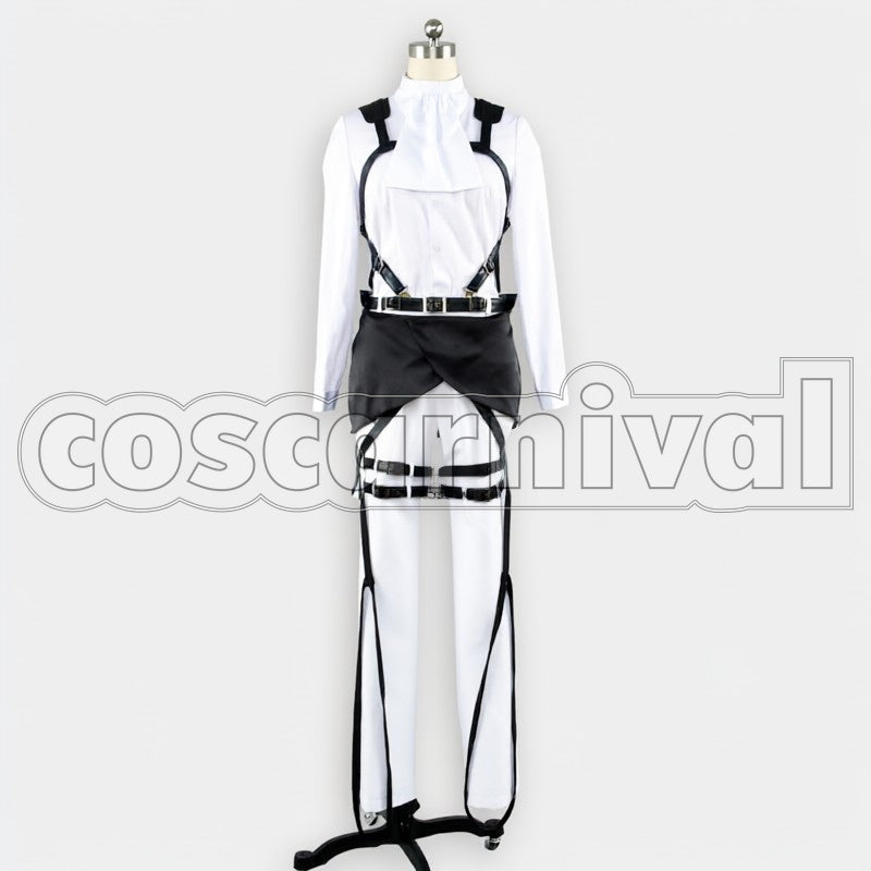 Survey Corps Captain Levi cosplay costume from Attack on Titan, front view 3