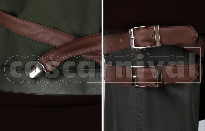 Titan Season 3 Levi Cosplay cosplay costume from Attack on, levi 17296 detail view 5