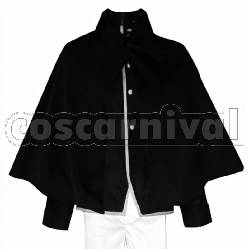 - Wings of Counterattack - ONLINE Armin Arlert Operations Staff Black cosplay costume from Attack on Titan, front view