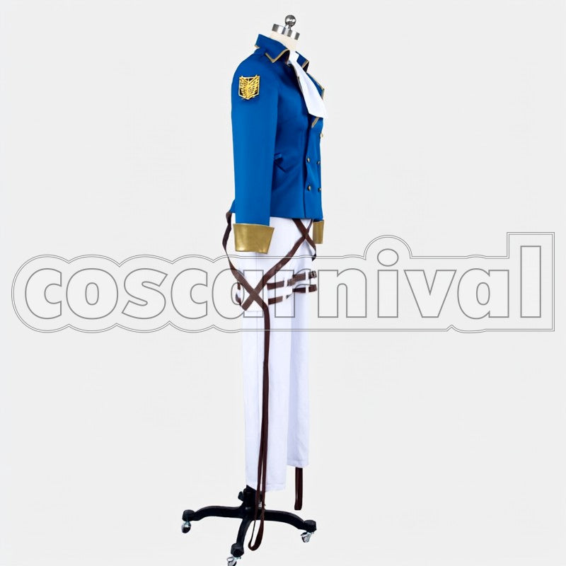 - Wings of Counterattack - ONLINE Levi Captain Independent Special Supply Soldier cosplay costume from Attack on Titan, side view 2
