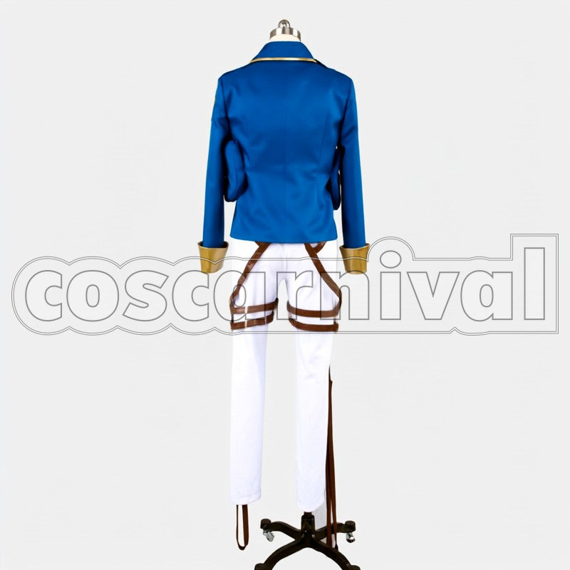 - Wings of Counterattack - ONLINE Levi Captain Independent Special Supply Soldier cosplay costume from Attack on Titan, side view