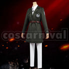 Titan Survey Corps Marley Military Uniform Embroidered Version Cosplay cosplay costume from Attack on, front view 3
