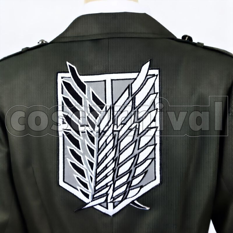Titan Survey Corps Marley Military Uniform Embroidered Version Cosplay cosplay costume from Attack on, detail-4