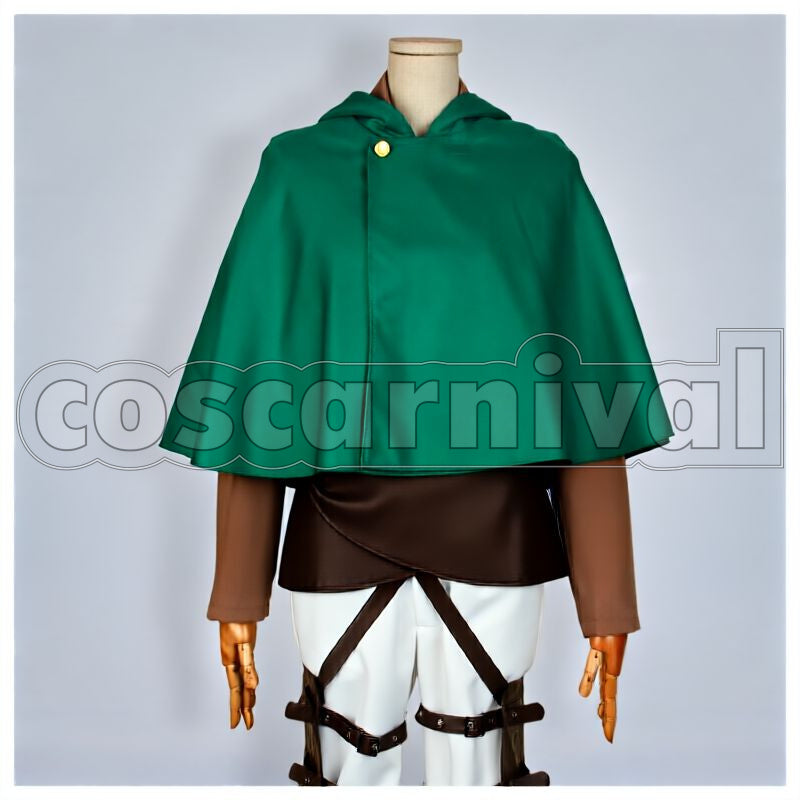 Titan Survey Corps with Cloak Embroidered Version Cosplay cosplay costume from Attack on, front view