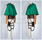 Titan Survey Corps with Cloak Embroidered Version Cosplay cosplay costume from Attack on, side view