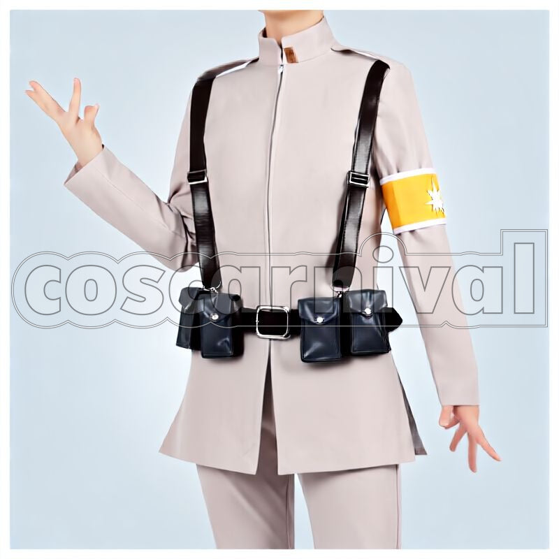 Titan The Final Season Gabi Braun Marley Cosplay cosplay costume from Attack on, front view 1