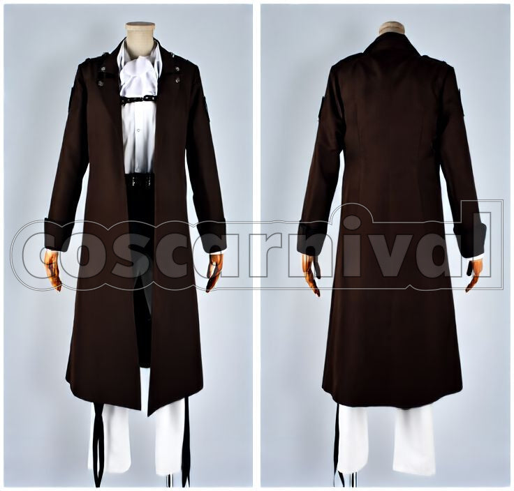 Titan: Wings of the Counterattack ONLINE Captain Levi Special Night Combat Mobile Soldier Cosplay cosplay costume from Attack on, detail-1