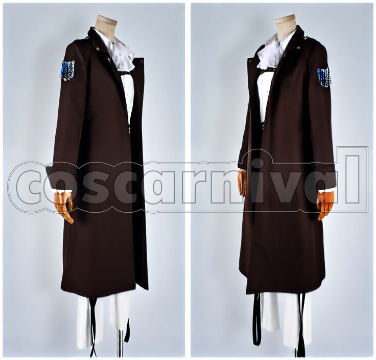Titan: Wings of the Counterattack ONLINE Captain Levi Special Night Combat Mobile Soldier Cosplay cosplay costume from Attack on, detail-2