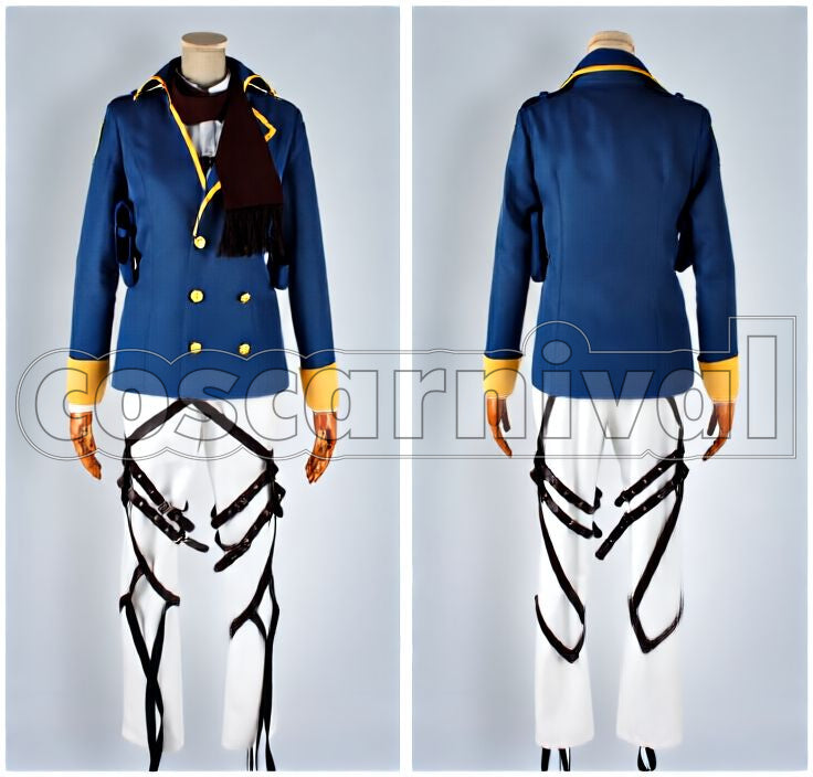 Titan: Wings of the Counterattack ONLINE Mikasa Ackerman Independent Special Logistics Soldier Cosplay cosplay costume from Attack on, detail-1