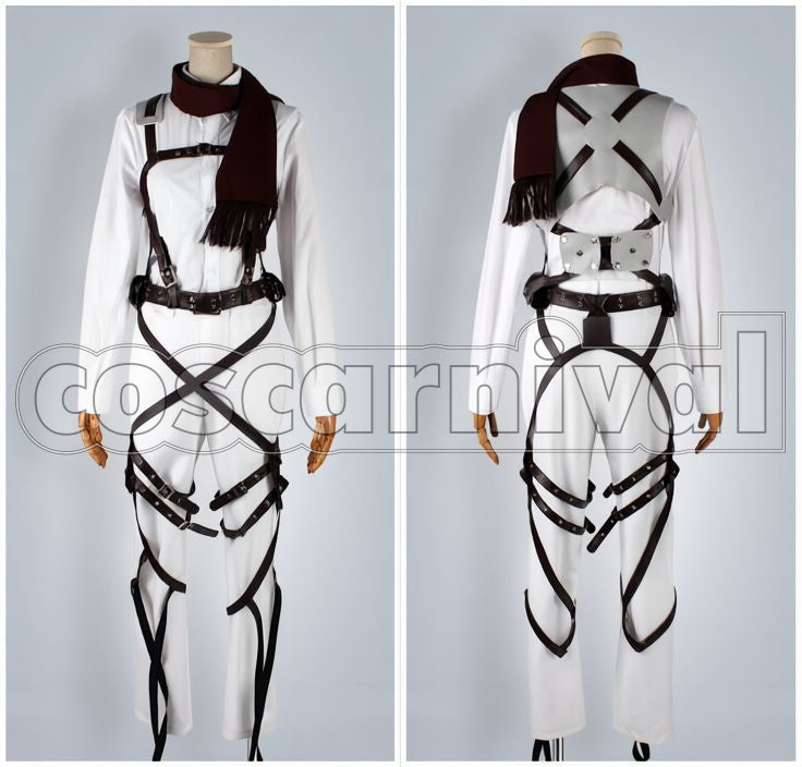 Titan: Wings of the Counterattack ONLINE Mikasa Ackerman Independent Special Logistics Soldier Cosplay cosplay costume from Attack on, detail-2