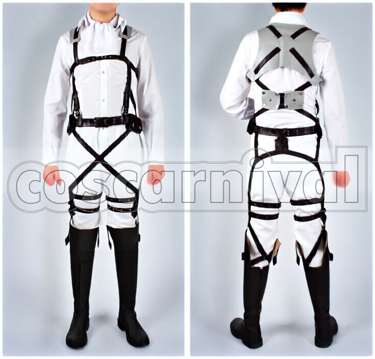 Titan: Wings of the Counterattack ONLINE Captain Levi Independent Special Logistics Soldier Cosplay cosplay costume from Attack on, detail-2
