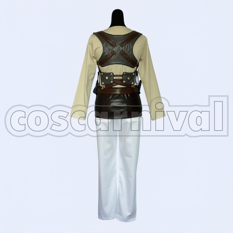 Survey Corps Eren Yeager cosplay costume from Attack on Titan, back view 2