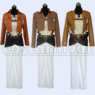 Survey Corps Eren Yeager cosplay costume from Attack on Titan, front view 3