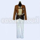 Eren Yeager cosplay costume from Attack on Titan, front view