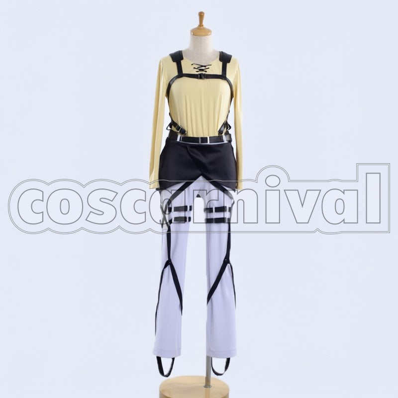Survey Corps Eren Yeager cosplay costume from Attack on Titan, front view 3