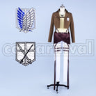Eren Yeager cosplay costume from Attack on Titan, front view