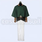 Eren Yeager cosplay costume from Attack on Titan, front view