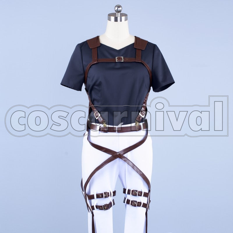 Survey Corps Ymir cosplay costume from Attack on Titan, front view 2
