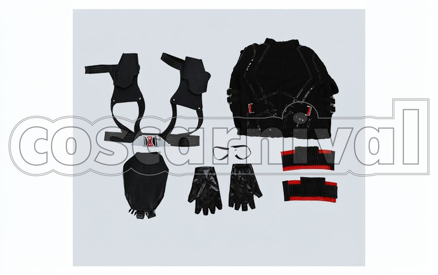 Black Widow Cosplay cosplay costume from Avengers: Endgame, set view