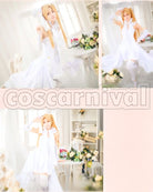 Cleveland Bride Cosplay cosplay costume from Azur Lane, front view 4