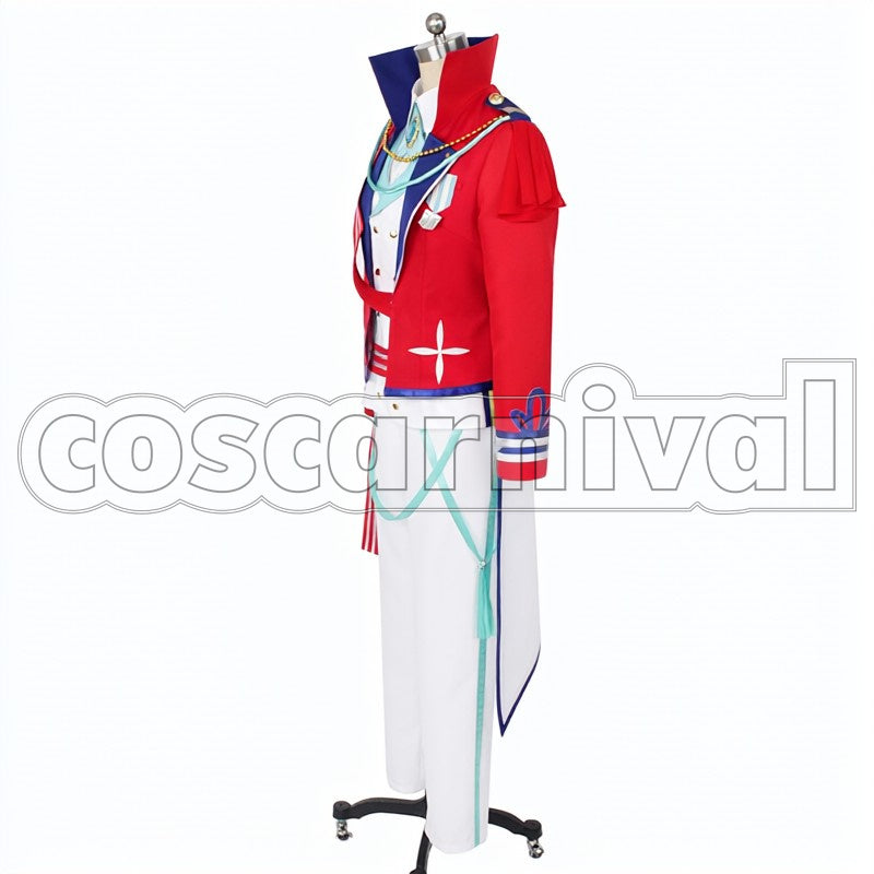 Ambitious THRIVE Kento Aizome OP Theme Song cosplay costume from B-PROJECT Anime Beat, side view 2