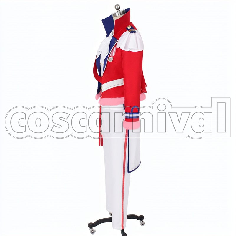 Ambitious THRIVE Yuta Ashu OP Theme Song cosplay costume from B-PROJECT Anime Beat, side view 2